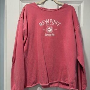 Newport Pink Sweatshirt